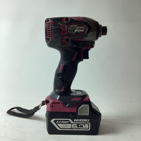 HiKOKI ハイコーキ インパクトドライバ WH18DDL2 ピンク 18Ｖ 6.0Ah バッテリー1個付
