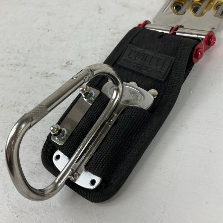 ЗЗ KNICKS ニックス カラビナホルダ アタッチメント付連結SUSベルトループ ビットホルダ カラビナ付き ブラック