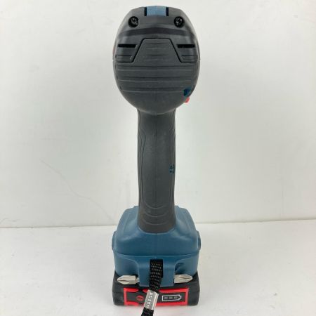 ЗЗ BOSCH ボッシュ 18v 12.7mm 充電式インパクトドライバ レンチ 充電器 バッテリー×2 ケース付 GDX18V-180 ネイビー