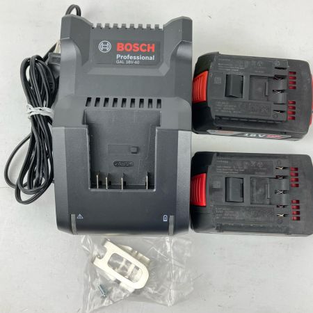 ЗЗ BOSCH ボッシュ 18v 12.7mm 充電式インパクトドライバ レンチ 充電器 バッテリー×2 ケース付 GDX18V-180 ネイビー