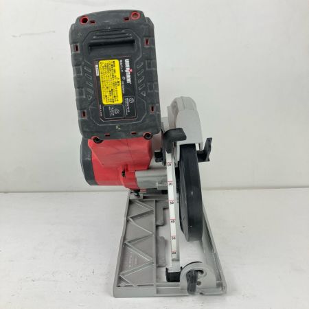 ЗЗ UBERMANN 18v 165mm 充電式丸のこ バッテリー×1付 ※充電器なし UB18VMCBLBFS レッド