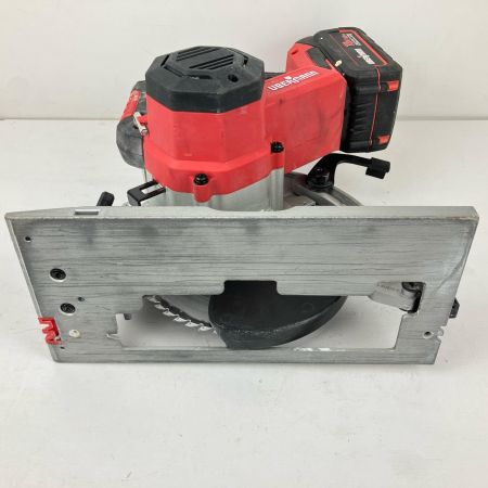 ЗЗ UBERMANN 18v 165mm 充電式丸のこ バッテリー×1付 ※充電器なし UB18VMCBLBFS レッド