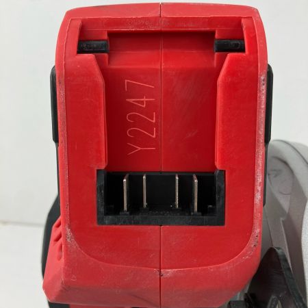 ЗЗ UBERMANN 18v 165mm 充電式丸のこ バッテリー×1付 ※充電器なし UB18VMCBLBFS レッド