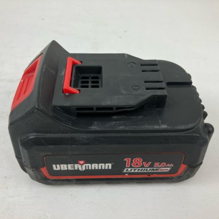 ЗЗ UBERMANN 18v 165mm 充電式丸のこ バッテリー×1付 ※充電器なし UB18VMCBLBFS レッド