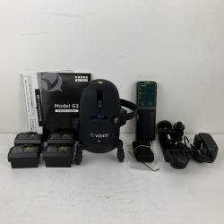 ЗЗ VOICE グリーンレーザー レーザー墨出し器 バッテリーx4 受光器 充電器 ケース付 G3 ブラック Bランク