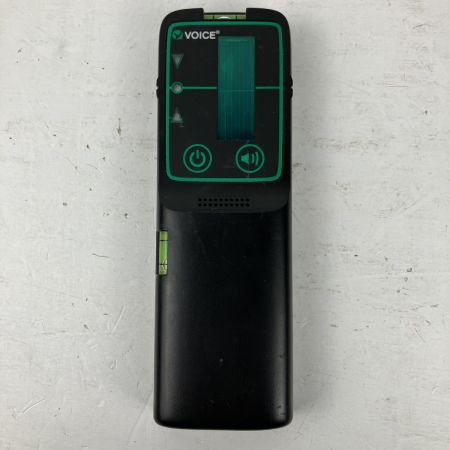 ЗЗ VOICE グリーンレーザー レーザー墨出し器 バッテリーx4 受光器 充電器 ケース付 G3 ブラック