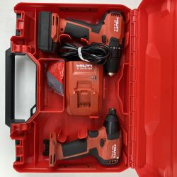 ЗЗ Hilti ヒルティ 10.8v インパクトドライバ ドライバドリル セット SID 2-A12/SF 2-A12 レッド Cランク