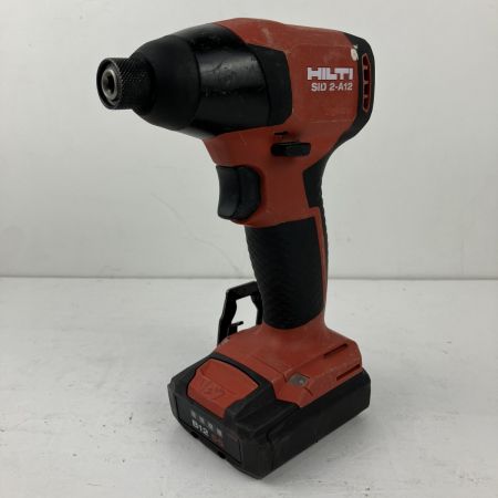 ЗЗ Hilti ヒルティ 10.8v インパクトドライバ ドライバドリル セット SID 2-A12/SF 2-A12 レッド
