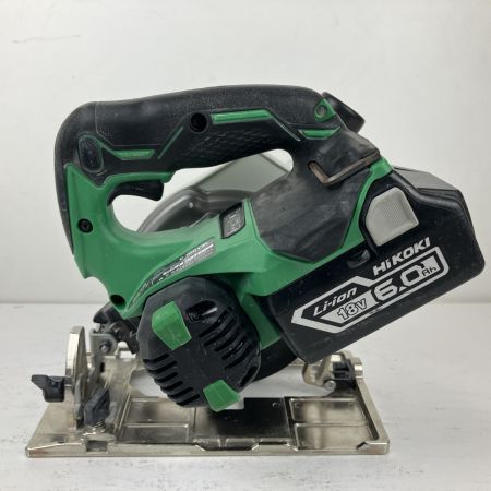 ЗЗ HITACHI 日立 18v 125mm コードレス集じん丸のこ バッテリーx1付 C18DYBL グリーン