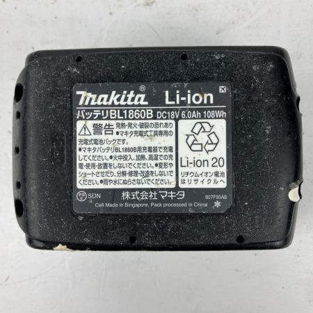ЗЗ MAKITA マキタ 18v 125mm 充電式丸のこ バッテリーx1付 HS474D ブラック