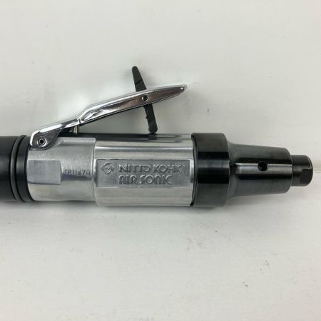 ЗЗ NITTO 常圧 エアグラインダー エアソニック 取説 箱付 L-25B ブラック