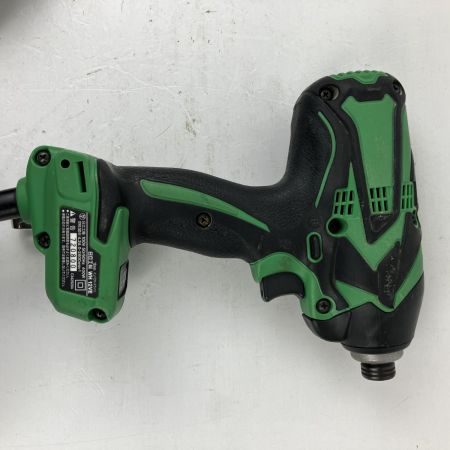 ЗЗ HITACHI 日立 100v インパクトドライバ ケース付 WH12VE グリーン×ブラック