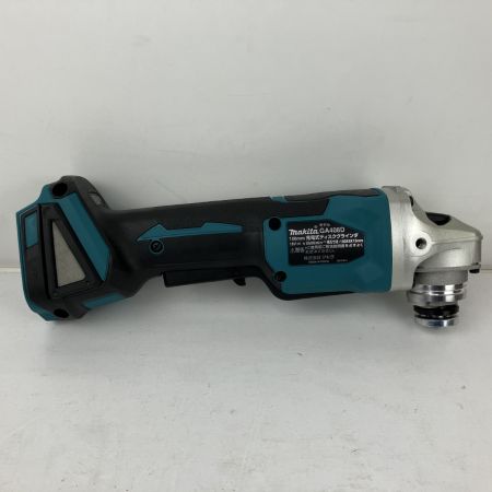 ЗЗ MAKITA マキタ 18v 100mm 充電式ディスクグラインダー 外箱付 ※バッテリー、充電器無し GA408D ブルー