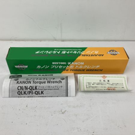 ЗЗ KANON (2) 9.5mm トルクレンチ 取説 外箱付 N50QLK シルバー