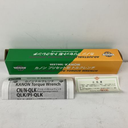 ЗЗ KANON (3) 9.5mm トルクレンチ 取説 外箱付 N50QLK シルバー