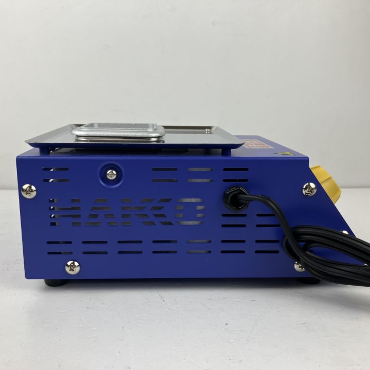 ЗЗ HAKKO 100v 鉛フリー対応 はんだ槽 FX-300 ブルーxイエロー - 中古
