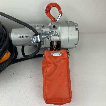 ЗЗ ZOJIRUSHI CORPORATION 象印 単相100v 200kg ホイスト 小型電気チェーンブロック βS-020 グレー×オレンジ