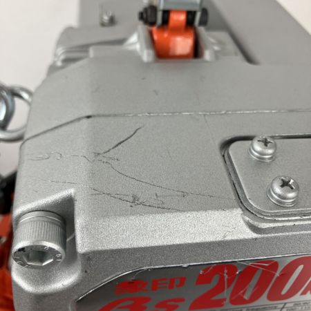 ЗЗ ZOJIRUSHI CORPORATION 象印 単相100v 200kg ホイスト 小型電気チェーンブロック βS-020 グレー×オレンジ