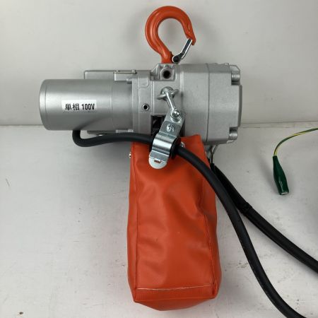 ЗЗ ZOJIRUSHI CORPORATION 象印 単相100v 200kg 揚程6ｍ ホイスト 小型電気チェーンブロック βS-020 グレー×オレンジ