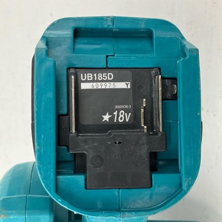 ЗЗ MAKITA マキタ 18v 充電式ブロワ ノズル付 UB185D ブルー