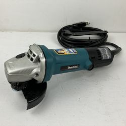 ЗЗ MAKITA マキタ 100v 100mm ディスクグラインダー ピンレンチ付 9533BLA ブルー Aランク