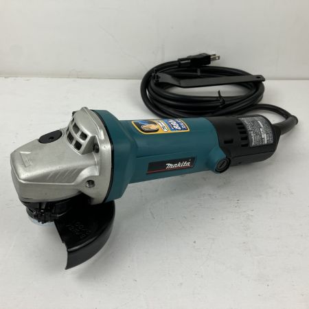 ЗЗ MAKITA マキタ 100v 100mm ディスクグラインダー ピンレンチ付 9533BLA ブルー