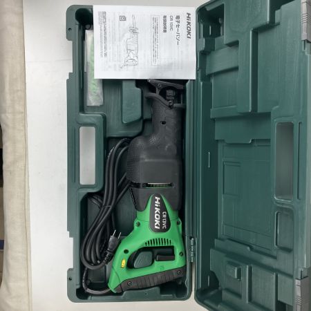 ЗЗ HiKOKI ハイコーキ 100v 190mm セーバーソー 取説 ケース付 CR13VC グリーン×ブラック