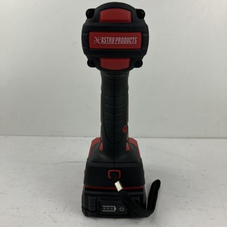 ЗЗ ASTRO PRODUCTS アストロプロダクツ 18v インパクトレンチ バッテリーx1 充電器 ケース付 AP050876 レッド×ブラック
