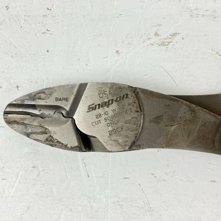 ЗЗ Snap-on スナップオン ターミナルクリンピング カッター プライヤー 本体のみ 29CF レッド