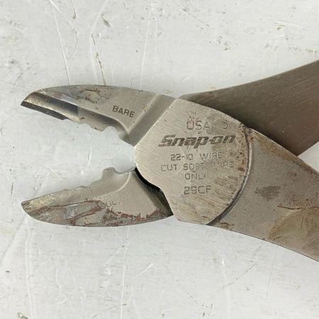 ЗЗ Snap-on スナップオン ターミナルクリンピング カッター プライヤー 本体のみ 29CF レッド