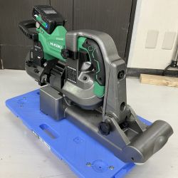 ЗЗ HiKOKI ハイコーキ 36v 120mm コードレスロータリバンドソー 中古バッテリーx1 スタンド コンターテーブル付 CB3612DA グリーン×ブラック Sランク