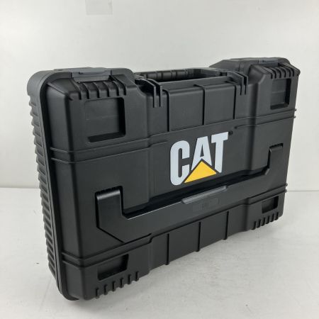 ЗЗ CATERPILLAR CAT 18v 充電式インパクトドライバ バッテリーx2 充電器 ケース付 DX71 ブラック×イエロー