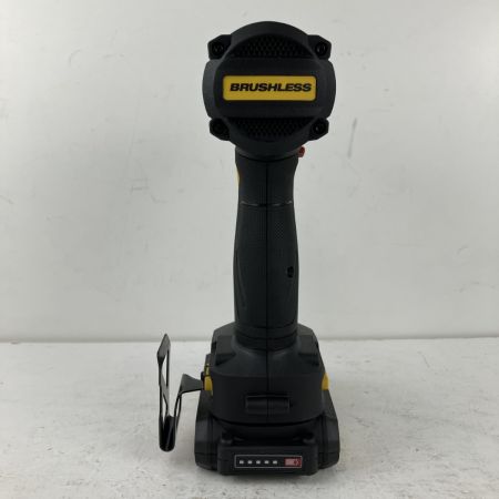 ЗЗ CATERPILLAR CAT 18v 充電式インパクトドライバ バッテリーx2 充電器 ケース付 DX71 ブラック×イエロー