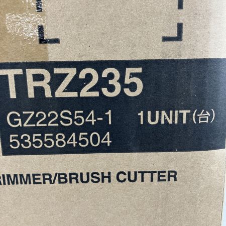 ЗЗ ZENOAH ゼノア 22.5cc 刈払機 TRZ235W TRZ235