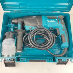 ЗЗ MAKITA マキタ 100v 26mm ハンマドリル 集じんカップ ハンドル ケース付 HR2631F ブルー Bランク