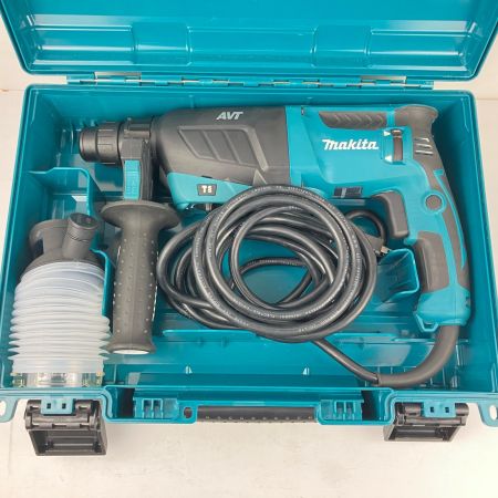 ЗЗ MAKITA マキタ 100v 26mm ハンマドリル 集じんカップ ハンドル ケース付 HR2631F ブルー
