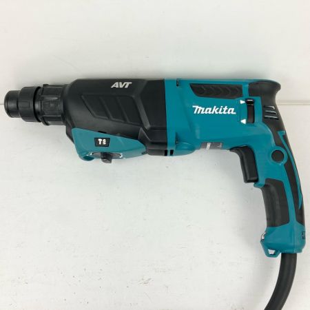 ЗЗ MAKITA マキタ 100v 26mm ハンマドリル 集じんカップ ハンドル ケース付 HR2631F ブルー