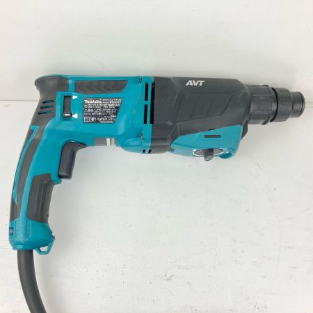 ЗЗ MAKITA マキタ 100v 26mm ハンマドリル 集じんカップ ハンドル ケース付 HR2631F ブルー