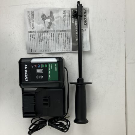 ЗЗ HiKOKI ハイコーキ 36v コードレス振動ドライバドリル バッテリーx2 充電器 ケース付 DV36DA グリーン