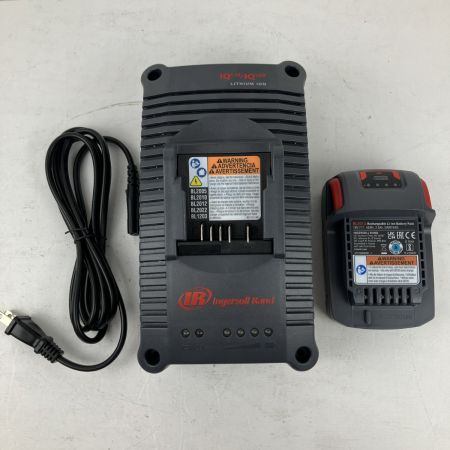 ЗЗ Ingersoll Rand 20v 2.5Ah バッテリー 充電器 セット BL2012 BC1121-AP3 ブラック×レッド
