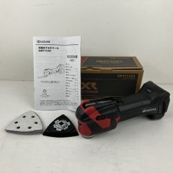 ЗЗ KYOCERA キョウセラ 18v 充電式マルチツール 替刃 取説 外箱付 DMT11XR ブラック×レッド Sランク