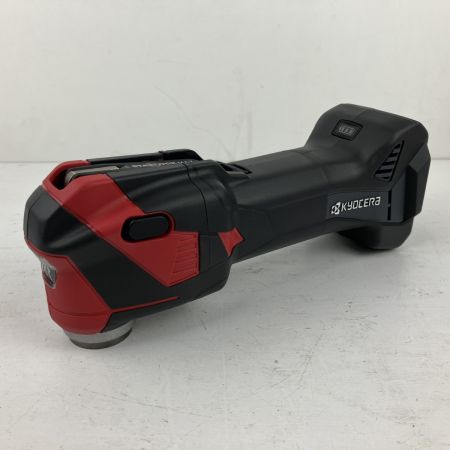 ЗЗ KYOCERA キョウセラ 18v 充電式マルチツール 替刃 取説 外箱付 DMT11XR ブラック×レッド