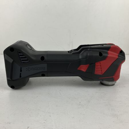 ЗЗ KYOCERA キョウセラ 18v 充電式マルチツール 替刃 取説 外箱付 DMT11XR ブラック×レッド