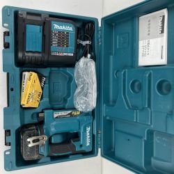ЗЗ MAKITA マキタ 14.4v 充電式タッカ バッテリーx1 充電器 ケース付 ST111D ブルー Cランク