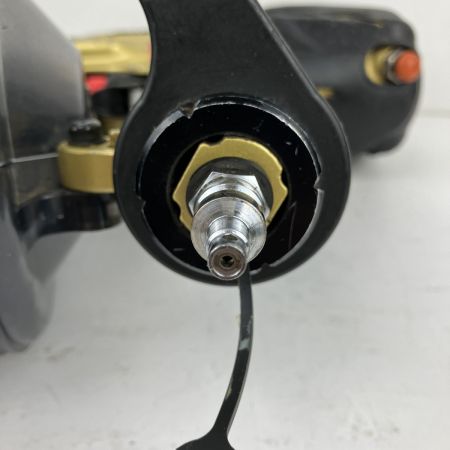 ЗЗ HITACHI 日立 90mm 高圧 エア釘打ち機 取説 ケース付 NV90HMC ゴールド×ブラック