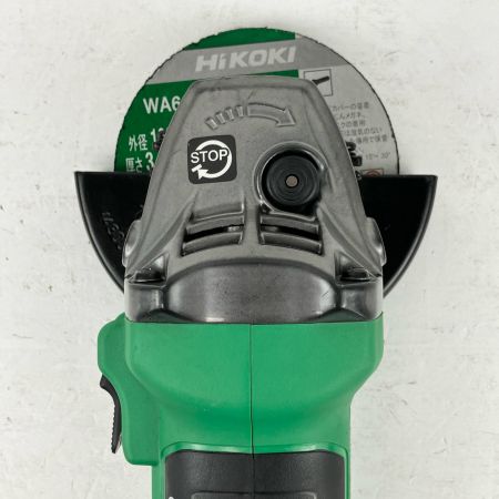 ЗЗ HiKOKI ハイコーキ 36v 100mm 充電式ディスクグラインダー バッテリー×1 ケース付 ※充電器なし G3610DA グリーン×ブラック