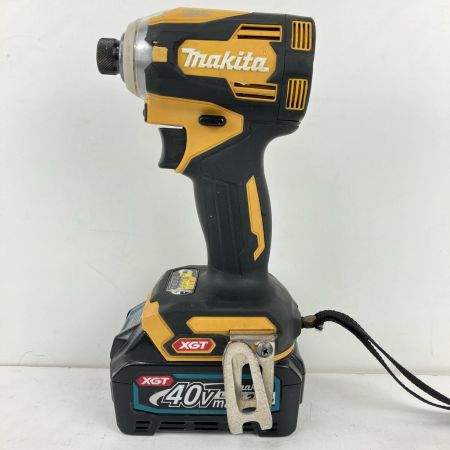 ЗЗ MAKITA マキタ 40v 充電式インパクトドライバ バッテリー×1付 TD001G イエロー