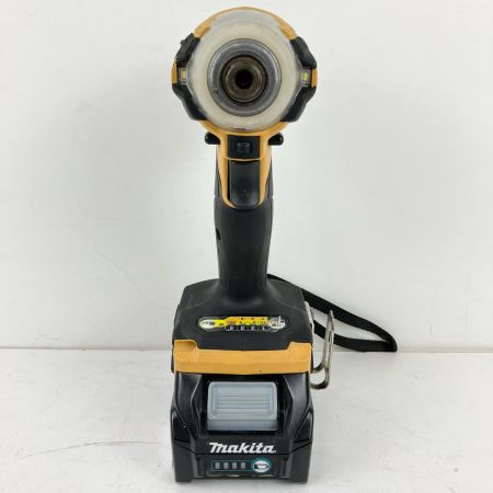 ЗЗ MAKITA マキタ 40v 充電式インパクトドライバ バッテリー×1付 TD001G イエロー
