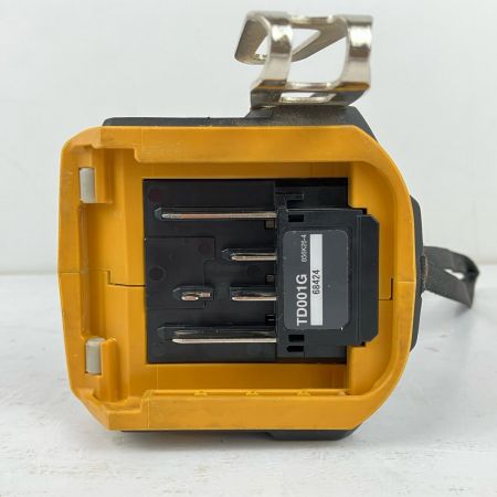 ЗЗ MAKITA マキタ 40v 充電式インパクトドライバ バッテリー×1付 TD001G イエロー