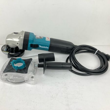 ЗЗ MAKITA マキタ 100v 100mm ディスクグラインダー 集塵カバー ハンドル付 GA4041C ブルー